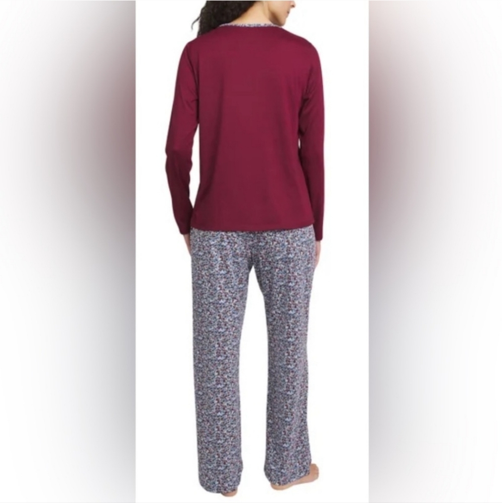 LANDS END WOMEN'S 2PC PAJAMA SET - Picture 3 of 8